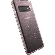 Samsonite Speck Presidio Clear For Samsung Galaxy S10Plus Bella Pink With Glitter Bella 124610-6603