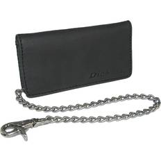 Dickies Men's Fabric Trucker Wallet with Chain - Black - ONE