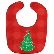 Caroline's Treasures Carolines Treasures BB6971BIB Christmas Tree Red Green Baby Bib