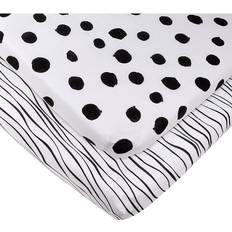 Ely's & Co. Changing Pad Cover Cradle Sheet S et Black