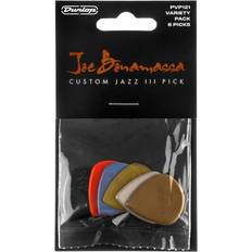 Dunlop PVP121 Joe Bonamassa Jazz III Guitar Picks Variety (6-pack)