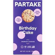 Partake Gluten Free Vegan Birthday Cake Cookies