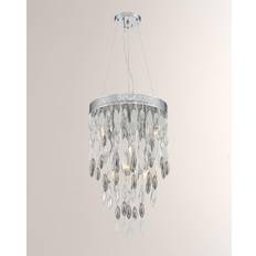 Crystorama Hudson 6-Light Pendant Lamp