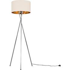 Camden Chrome Tripod Floor Lamp