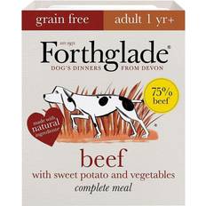 Forthglade Complete Natural Wet Dog Food - Grain Free Beef 18