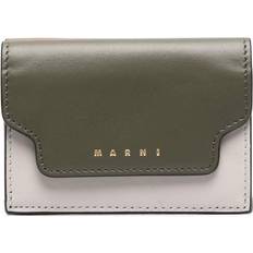 Marni colour-block folded wallet - women Cotton/Calf Leather/Leather/Viscose