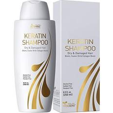 Vitamins Keratin Shampoo Hair Treatment Collagen Protein Oil