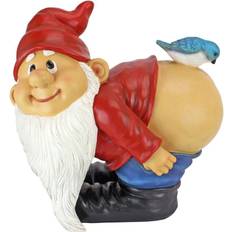 Design Toscano Loonie Moonie Bare Buttocks Garden Gnome Statue Figurine