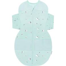 Happiest Baby 100% Organic SNOO Sleep Sack Teal Planets Small