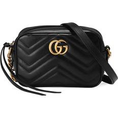 Gucci GG Marmont Mini Shoulder Bag - Black