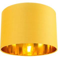 Gold Lamp Parts Happy Homewares Contemporary Ochre Shade