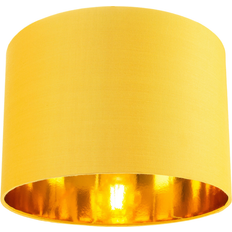 Gold Lamp Parts Happy Homewares Contemporary Ochre Table/Pendant Shade