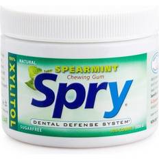 Xlear, Spry, Chewing Gum, Spearmint, Sugar Free, 100 Count 108g 100g