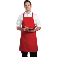 Chef Works Bib Apron Red