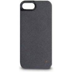 The Joy Factory Royce Premium Synthlic Leather Hardshell Case for iPhone 5 (Black)