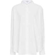 Reiss Jenny Cotton Poplin Shirt - White