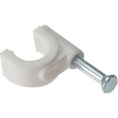 Forgefix RCC911W Round Cable Clip White