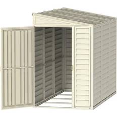 Ivory 4x8 Saffron Lean-To Vinyl Shed Foundation Kit (Building Area )