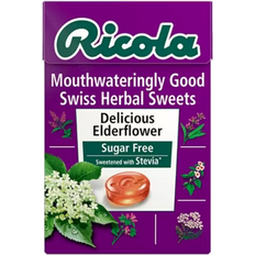 Sugar Free Sweets Ricola Elderflower Sugar Free Swiss Herb Drops 45g