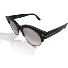 Tom Ford Women Sunglasses Tom Ford FT0598 Henri-02 01Z Black/Violet