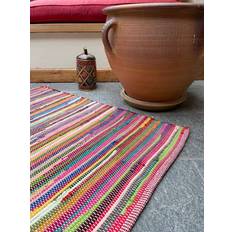 RAINBOW Rug Multicolour Weave Style RAINBOW60X90