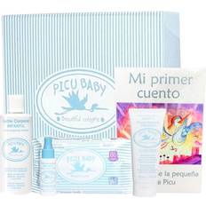 Picu Baby Infantil Caja Rayas Azul New set 5 pz