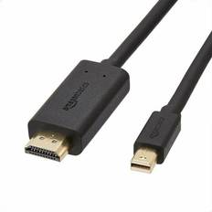 Bigbuy Tech Basics Mini DisplayPort Cable, 1080p, Gold-Plated