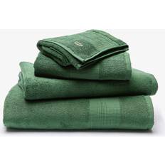 Lacoste Croco Vert Guest Towel Green