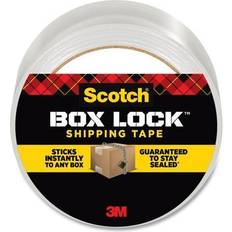 Packaging Tapes & Box Strapping on sale 3M ScotchÂ Box Lockâ¢ Shipping Packing Tape, 1.88 in x 54.6 yds. Clear (3950) Clear