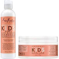 Children Gift Boxes & Sets Moisture Coconut & Hibiscus Kids Combo Pack Curling Butter Cream, Shine
