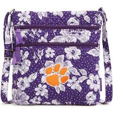 Vera Bradley Clemson Tigers Rain Garden Triple-Zip Hipster Crossbody Bag