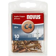 Novus 045-0039 Copper blind rivets Copper 4 20 1pcs