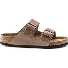 Birkenstock Arizona Slippers & Sandals Birkenstock Arizona Soft Footbed Oiled Leather - Tobacco Brown