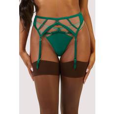 Playful Promises Ramona Green Mesh Suspender UK 24