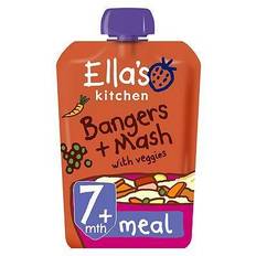 Ella's Kitchen Bang Bang Bangers + Mash with Veggies Stage 2 from 7 130g