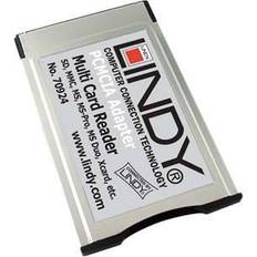 Lindy 70924 46-in-1 Pcmcia Card Reader Silver