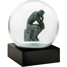 Black Globes Cool Snow Globes The Thinker Globe