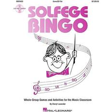 Hal Leonard Solfege Bingo Whole-Group Games And Activities Game/Cd