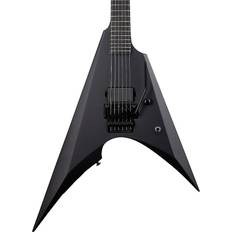 ESP Ltd Arrow Black Metal Electric Guitar Black Satin