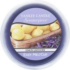 Plastic Scented Candles Yankee Candle Lemon Melt Cup Lavender Scented Candle 61g