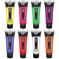 PaintGlow UV målarfärg till ansiktet kroppen 12 ml. Neon Pink
