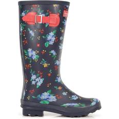 Multicoloured Wellingtons Regatta Fairweather II - Navy/Rebel Red