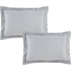 Catherine Lansfield Soft Satin Pillow Case Silver