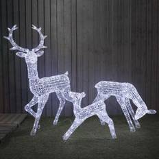 Festive Lights 70cm Connectable Reindeer Christmas Lamp