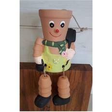 Terracotta Plant Pot Man