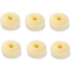 Best Hair Donuts Extra Small Hair Bun Maker for Kids, 6 PCS Chignon Hair Donut Sock