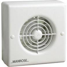 Manrose 100mm 4inch. Automatic Extractor Fan, Pink