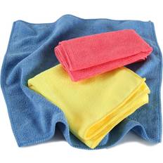 tectake 30 washable microfibre cloths 35cmx35cm - colourful