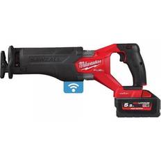 Milwaukee Reciprocating Saws Milwaukee M18ONEFSZ-552X 18v Cordless One Key Fuel Sawzall 2 x 5.5ah H