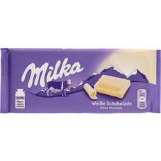 Milka White Chocolate Bar 100g
